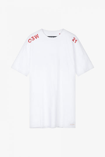 Rep SS Tee | white - Once We Were Warriors