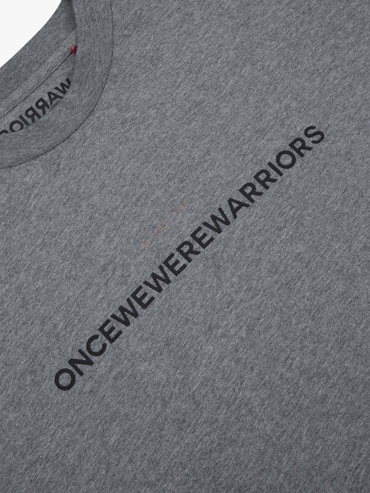 Ota Logo Tee | dark grey melange - Once We Were Warriors