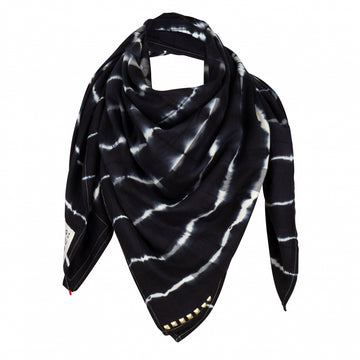 Gigi Middle East Scarf | CHECK TIE DYE ANTIQU - Once We Were Warriors